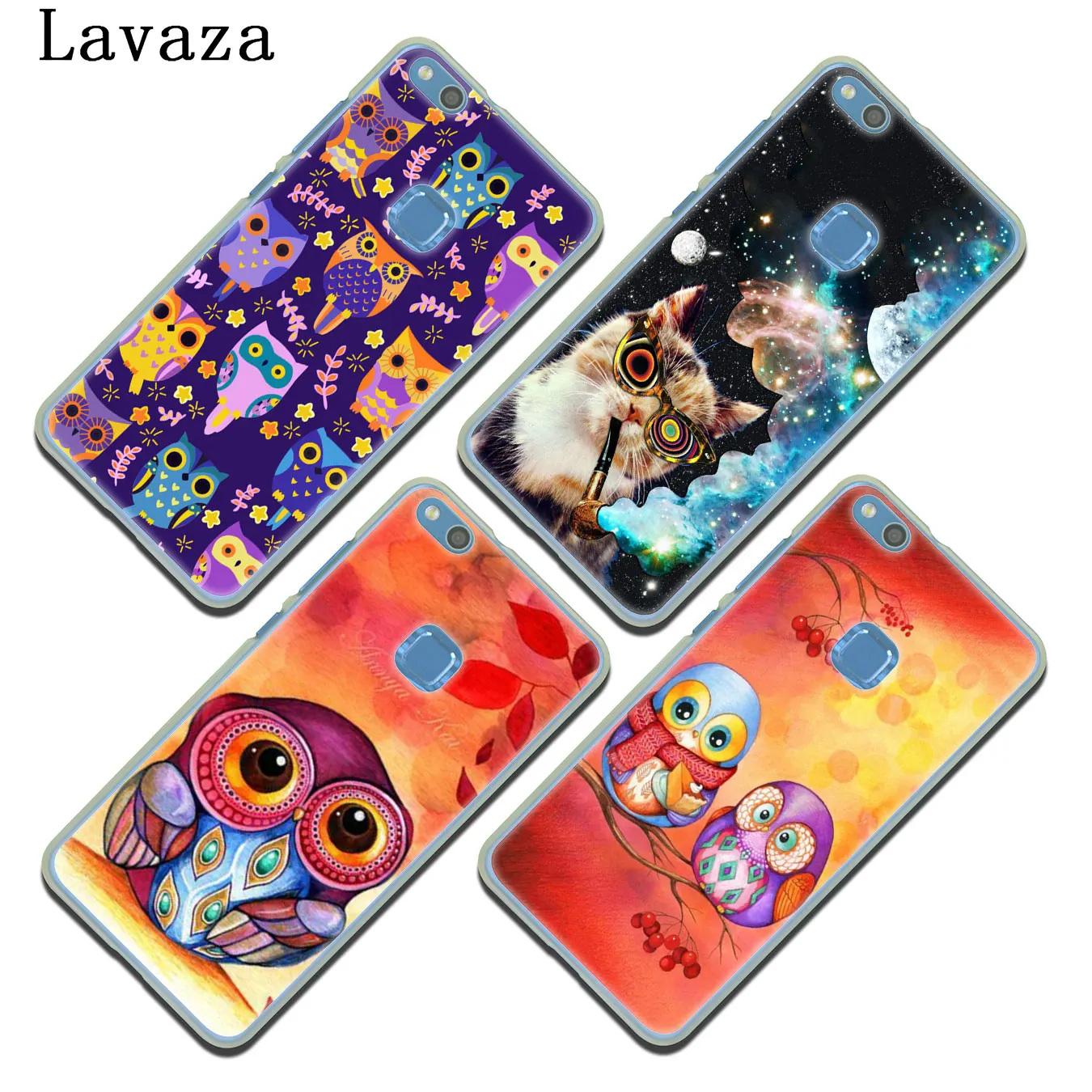 Lavaza цветной лучший чехол для телефона с совами Huawei Mate 30 10 20 Pro Lite Y6 Prime Nova 5I 4 3i 3 2i 2