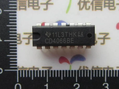 Бесплатная доставка двухсторонний переключатель HEF/HCF/CD4066 CD4066BE DIP-14 / CMOS QUAD |