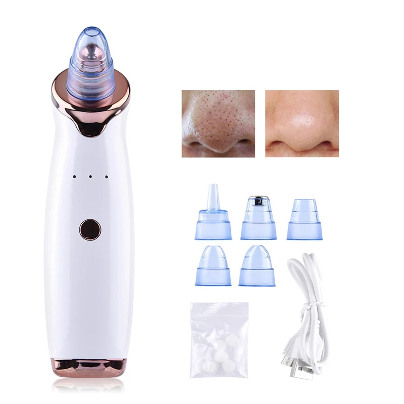 

Blackhead Remover Skin Care Pore Vacuum Acne Pimple Removal Vacuum Suction Tool Facial Diamond Dermabrasion Machine Face Clean