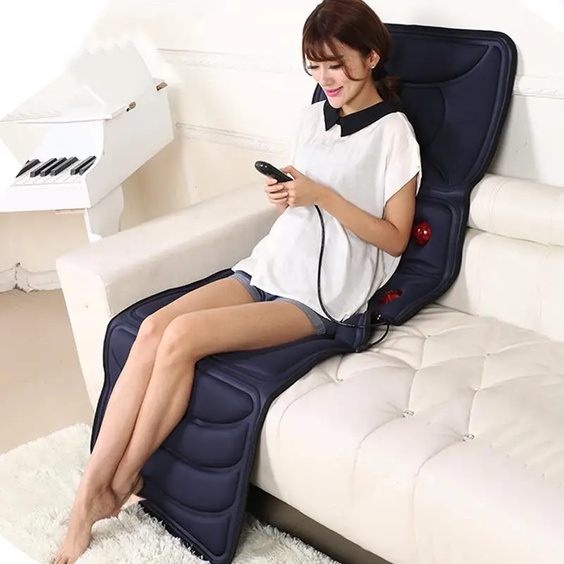2016 Far Infrared Multifunctional massage mattress neck waist full body