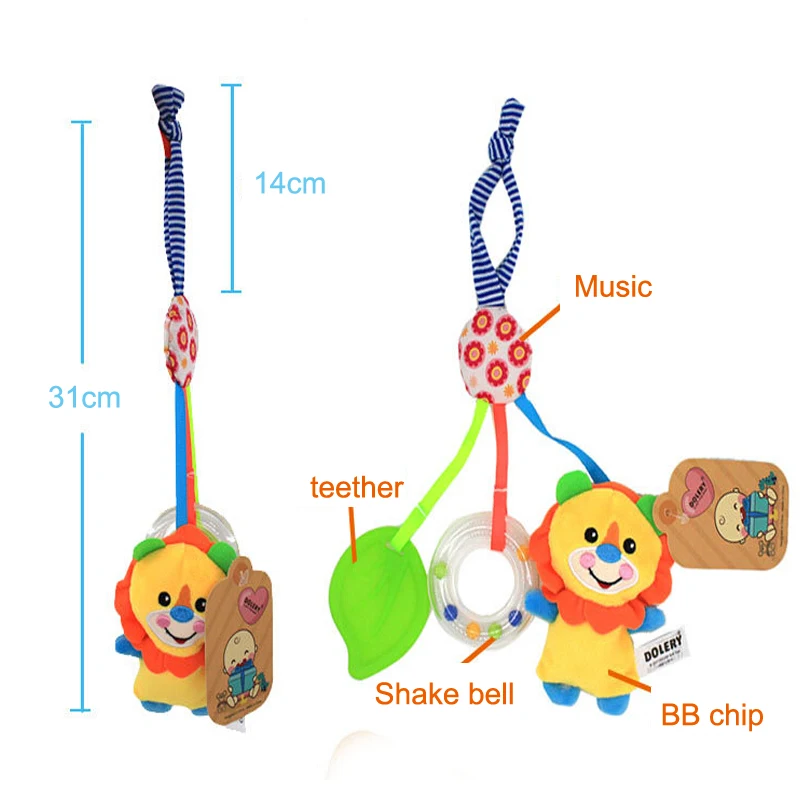 Новые горячие детские игрушки мобильные детские плюшевые игрушки кровать колокольчики Погремушки колокольчик Игрушка Детская кроватка