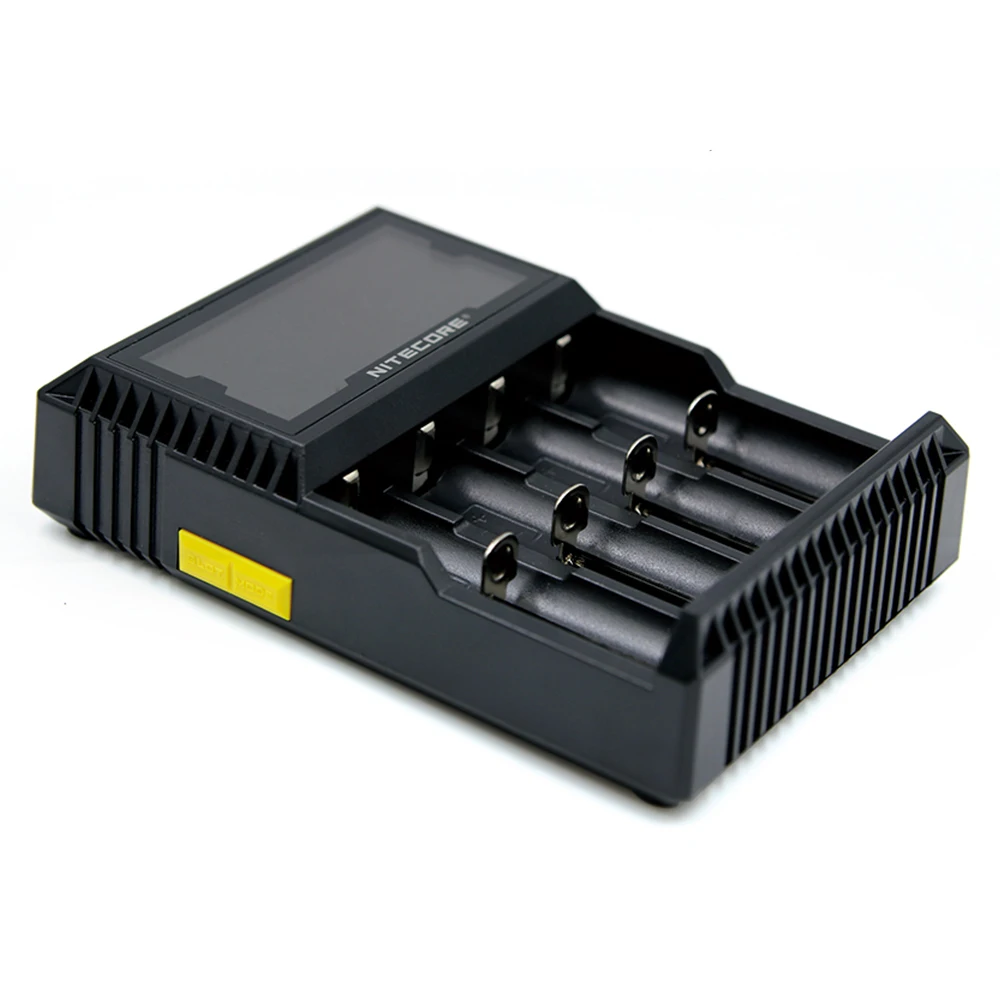 Зарядное устройство Nitecore D4 D2 Digi зарядное с ЖК экраном для литий ионной батареи 18650