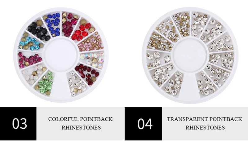 3D Rhinestones Mix (8)