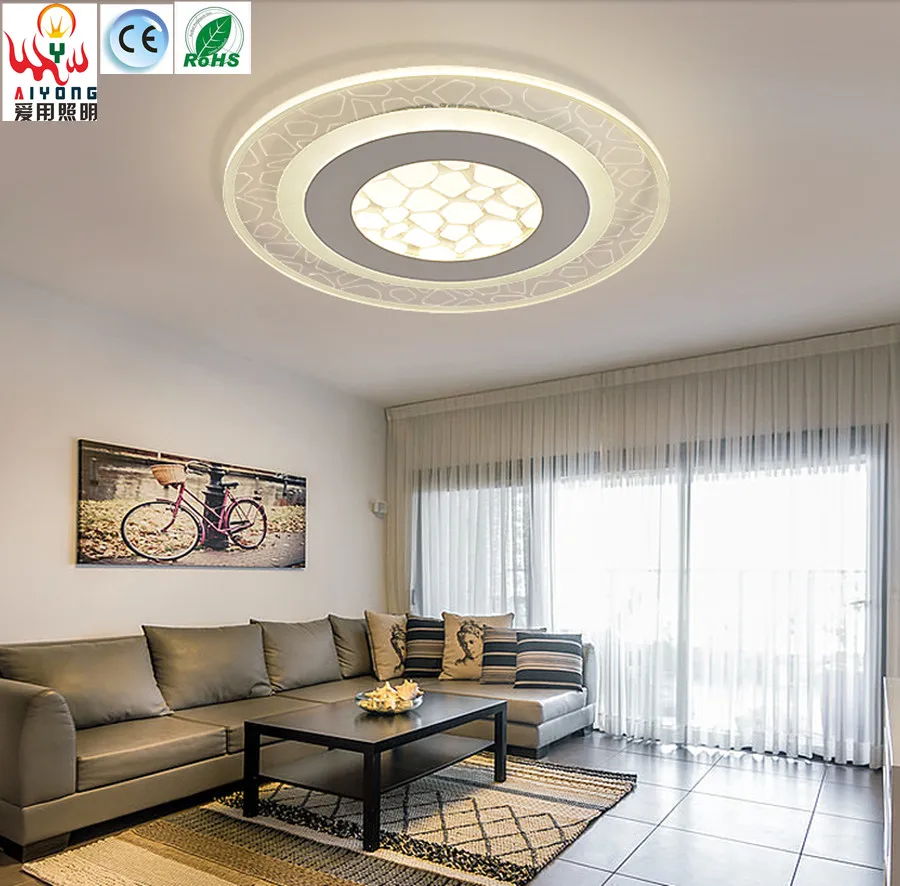 Melingkar Hisap Led Dome Cahaya Sederhana Modern Hemat Energi Lampu
