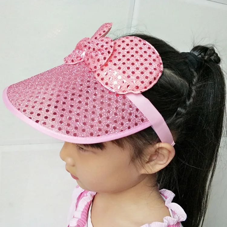 Новая детская летняя Складная пляжная шляпа с широкими полями и волнистыми точками, аксессуары для девочек