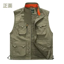 Мужской женский жилет для рыбалки, кемпинга, альпинизма, тонкий или флисовый мужской женский спортивный жилет с несколькими карманами, дышащий жилет без рукавов