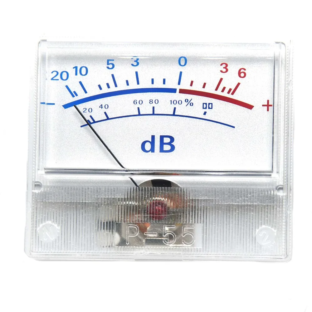 1 stücke P-55 High-präzision VU Meter Kopf Audio DB Level Meter Power Verstärker Rohr DAC Pre-bühne power Sound Druck Meter 1 stücke P-55 High-präzision VU Meter Kopf Audio DB Level Meter Power Verstärker Rohr DAC Pre-bühne power Sound Druck Meter