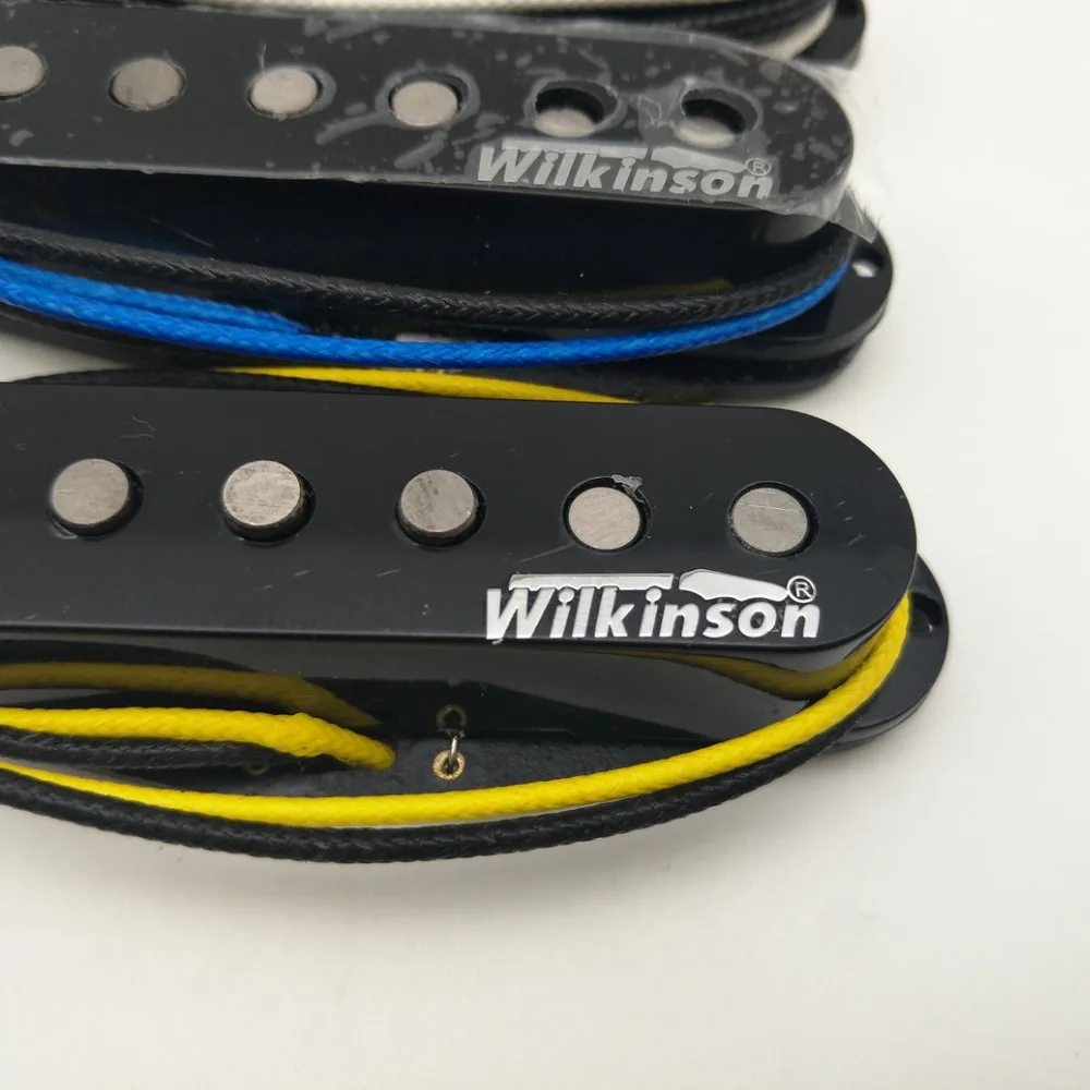 Wilkinson 60's WVS Alnico V одна катушка гитарные пикапы для гитары Stratocaster черный 1