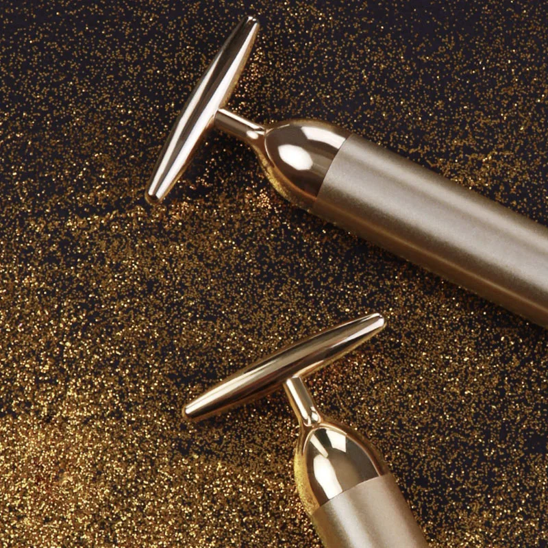 Youpin inFace Gold Beauty Bar позолоченная Массажная головка ускоряет метаболизм лифтинг