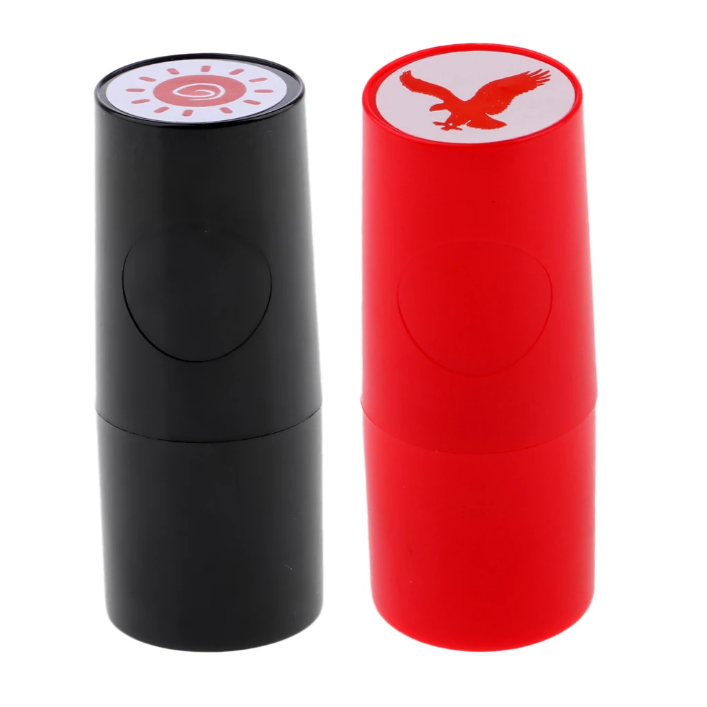 Perfeclan 2 Pcs Personalized Colorfast Quick-dry Golf Club Ball Stamper Stamp Marker Golf Ball Stamper Stamp