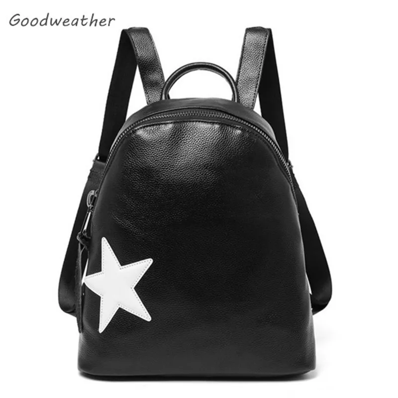 Designer Black Backpack Womens