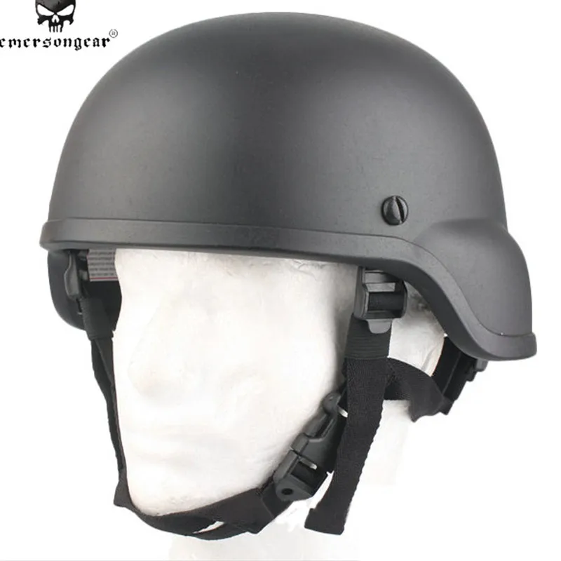 Emerson ABS MICH Replica Tactical Helmet with Removable Pads Adjustable