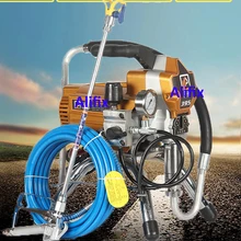 Высокое устройство для безвоздушного распыления под давлением, профессиональный безвоздушный распылитель, безвоздушный распылитель краски 395, станок для нанесения краски