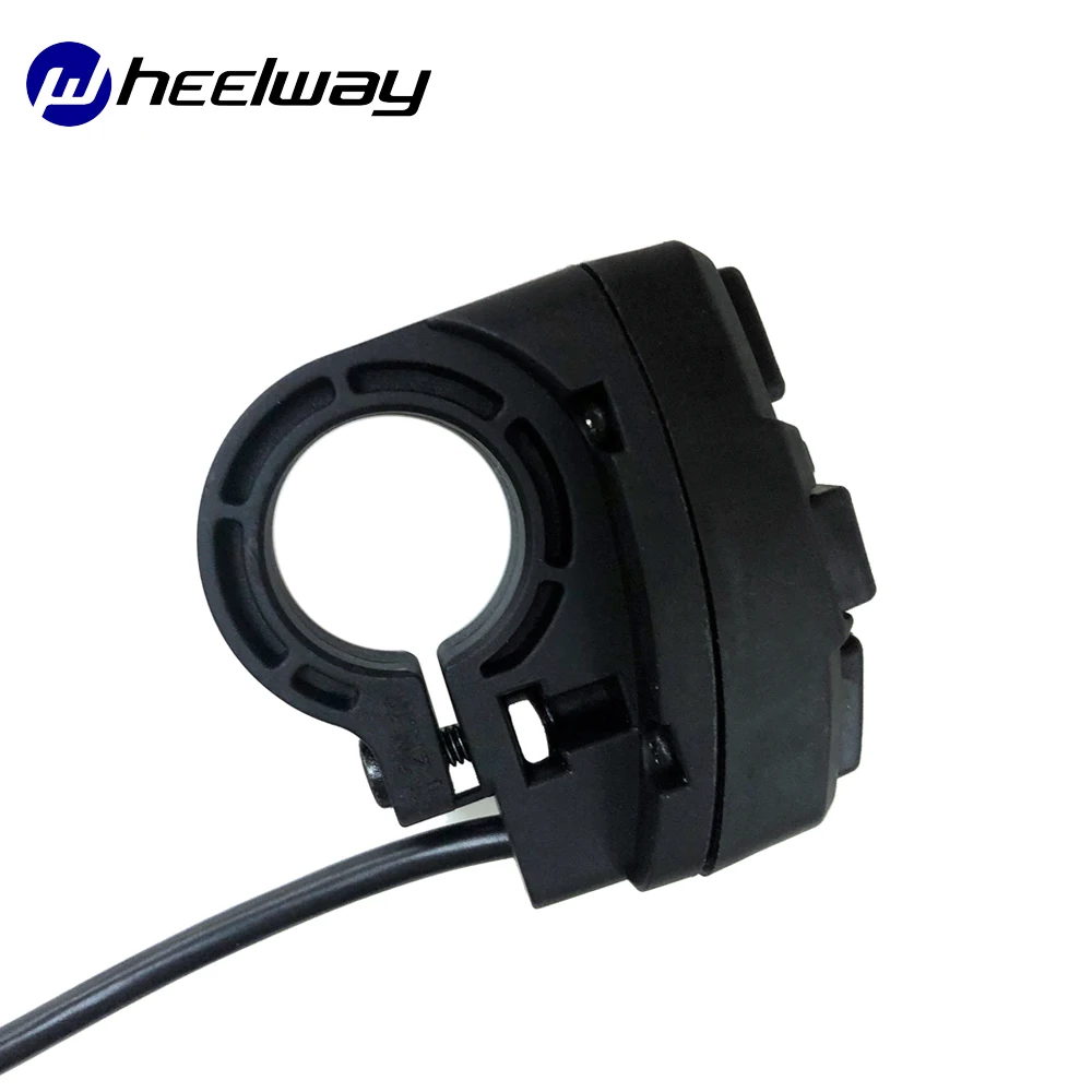 Sale WHEELWAY Electric bicycle motorcycle ATV switch horn button turn signal electric fog light start handlebar controller switch 4