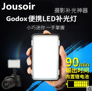 

Godox LEDM150 Mobile Phone Video Light Adjustable Brightness & Built-in Lithium Battery for mobile phone shooting,etc NO00DC
