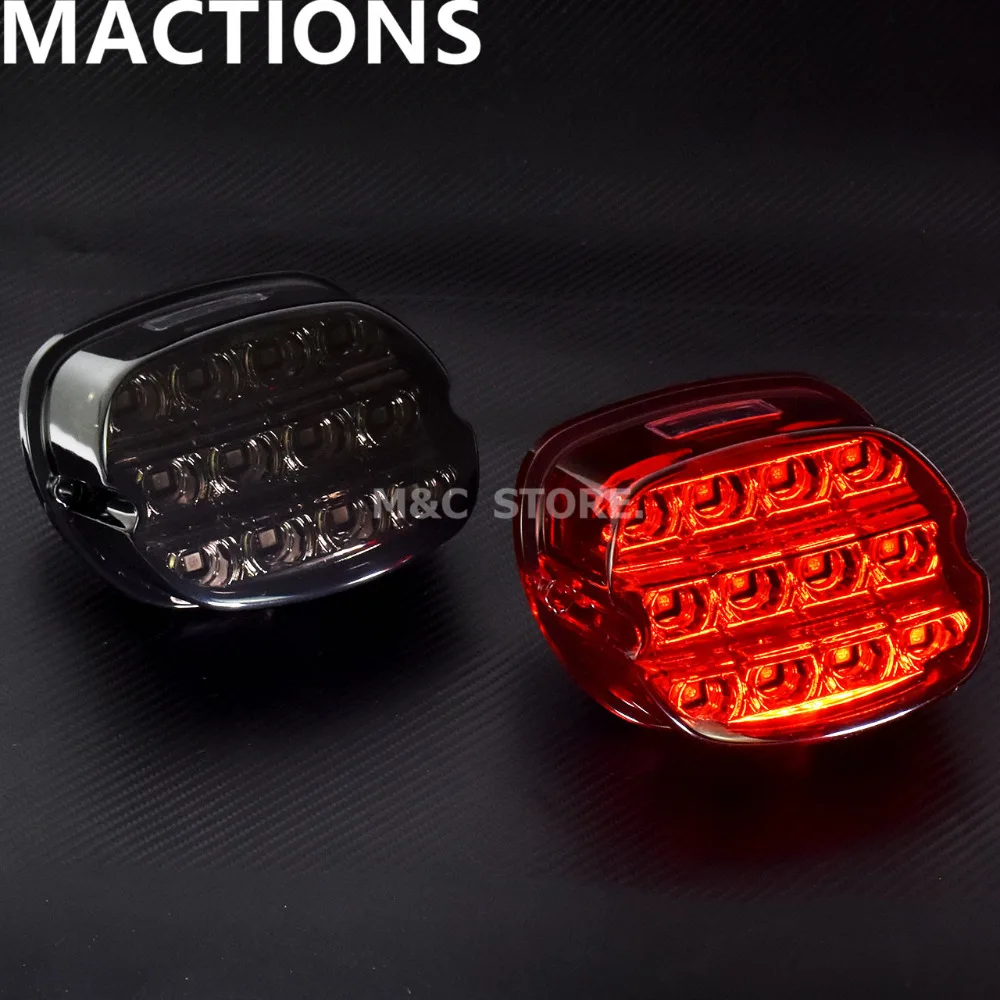 Светодиодный стоп-сигнал для Harley Dyna Fat Boy FLSTF Night Train FXSTB Softail Sportster Road King Electra Glide |