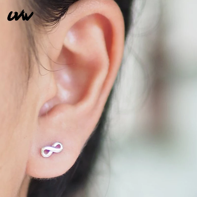 2 шт. женские серьги гвоздики из хирургической стали|Серьги-гвоздики| |