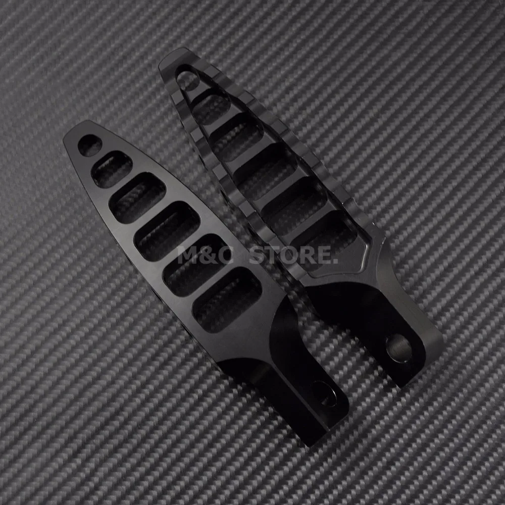 Мотоциклетные черные CNC 45 градусов мужские подставки для ног Harley Sportster 883 1200 Dyna