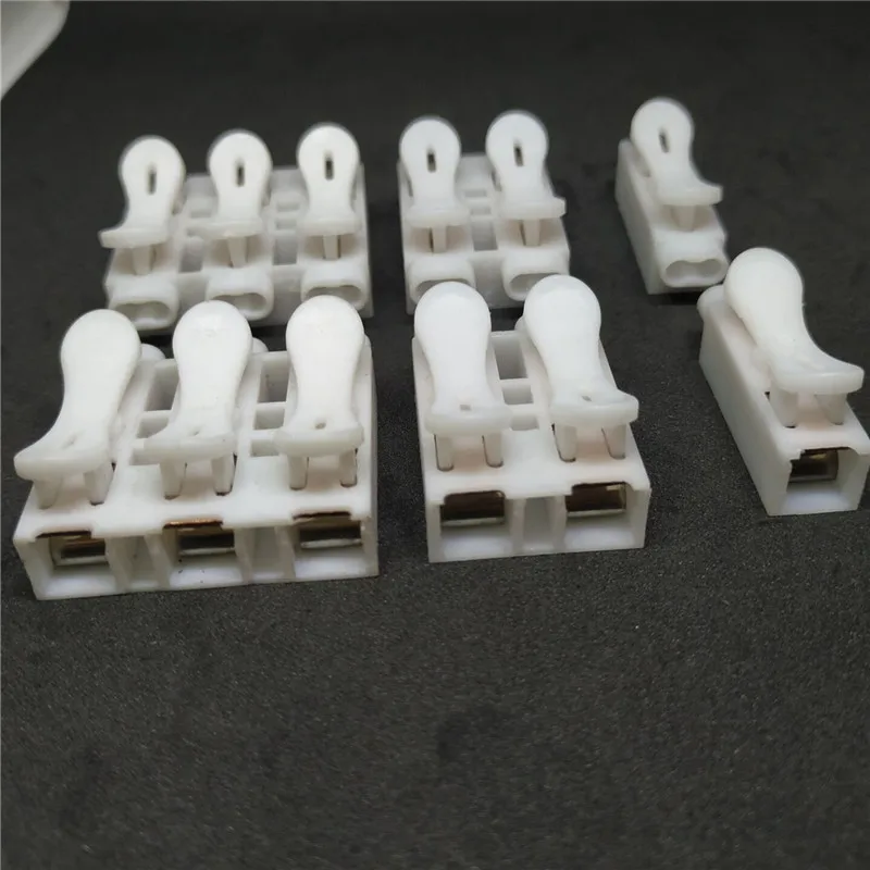 

830 # big press 3 into 6 out of three quick press terminals 10A copper core three terminals 1P 2P 3P