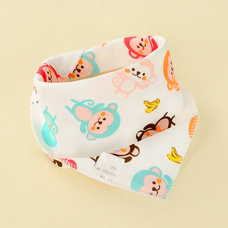New Cartoon Print Triangle Bibs Baby Feeding Smock Infant Burp Cloths Cartoon Saliva Towel Baby Eating Accessory Soft Baby Stuff New Cartoon Print Triangle Bibs Baby Feeding Smock Infant Burp Cloths Cartoon Saliva Towel Baby Eating Accessory Soft Baby Stuff