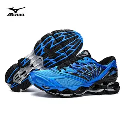 Недорогая новая стильная мужская обувь Mizuno Wave Prophecy 8, 8 цветов, спортивная обувь, размеры 40-45, Лидер продаж