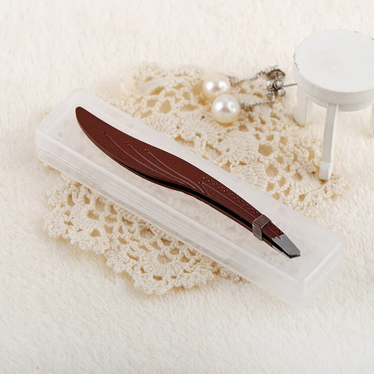 Bevel threading font b tweezers b font defeathering font b eyebrow b font clip to threading