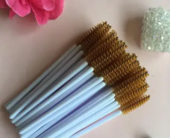 

10000pcs Make-up Brushes Synthetic Fiber Disposable Mascara Brushes Mascara Applicators Mascara Brushes Make-up Brushes brown