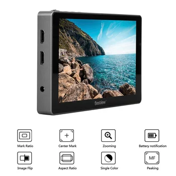 

Desview R7 Professional Video On-camera Field Monitor 7 Inch TouchScreen HD Display Screen Resolution 1920*1200 HD 4K Input