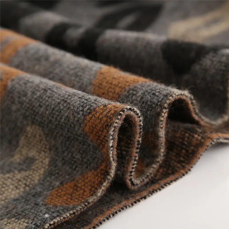  Women Warm Leopard Camouflage Patterns Printed Shawl Soft Neck women's scarves handkerchief hijab s