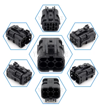 

Auto KET Sealed Female 6 Pin Connector For Japanese Car 7123-7464-30