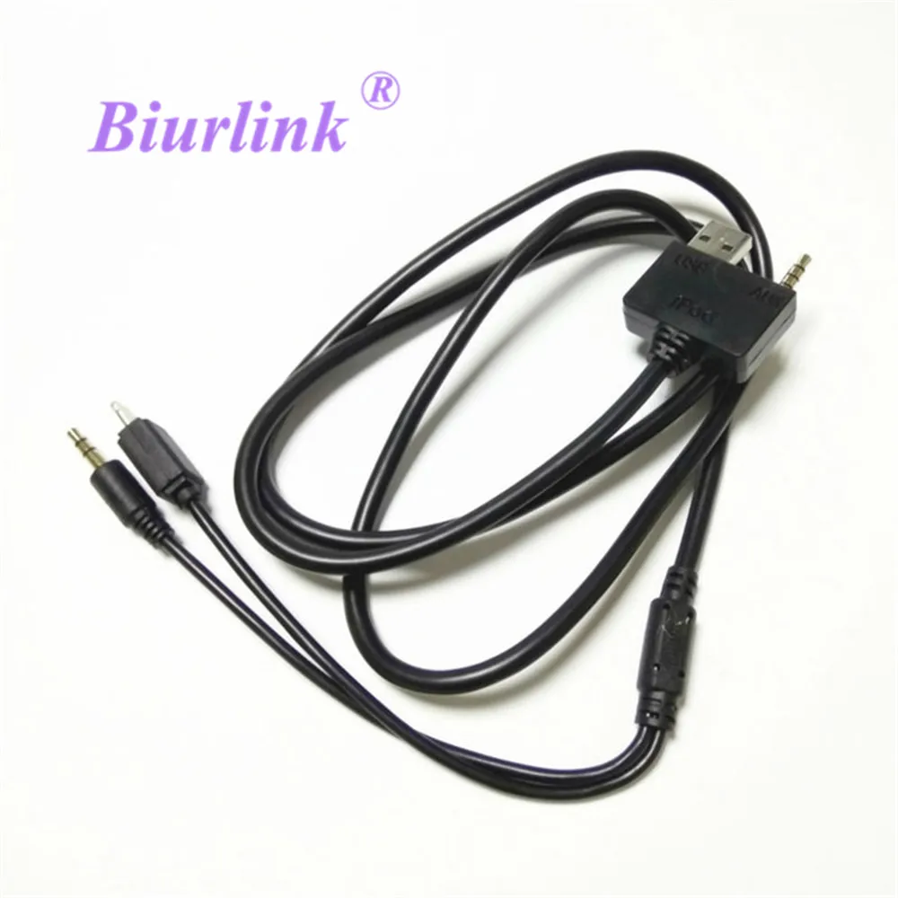 Biurlink AUX USB адаптер USB/AUX аудио разъем кабель для HYUNDAI KIA