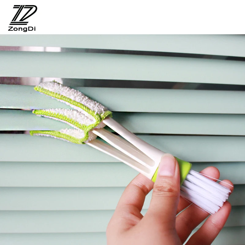 

ZD 1Pc Multi-functional Cleaning Brush Double-head For Renault megane duster VW polo passat golf 4 5 Mazda 3 6 cx-5 accessories