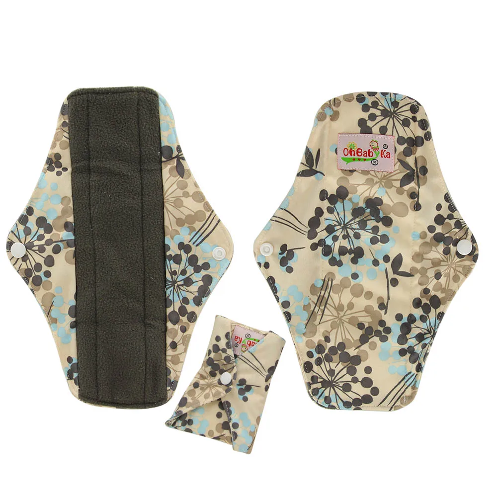 5Pcs Washable Sanitary Towel Cloth Menstrual Pads Reusable Sanitary Pad