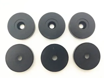 

5Pcs/Lot 125Khz RFID Tags EM4100/TK4100 Read Only for Access Control Guard Tour System Diameter 40mm - Black