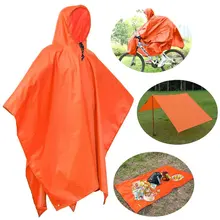 

3 in 1 Multi-function Waterproof Poncho Rainwear Waterproof Raincoat Poncho for Outdoor Camping Military Cycling Traveling