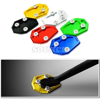

Motorcycle CNC Kickstand Side Stand Plate Enlarge for yamaha mt-07 mt7 2014 2015 FZ6-S2 ABS 2004-09 FZ6R 2009-15 XJ6/ABS 2009-15