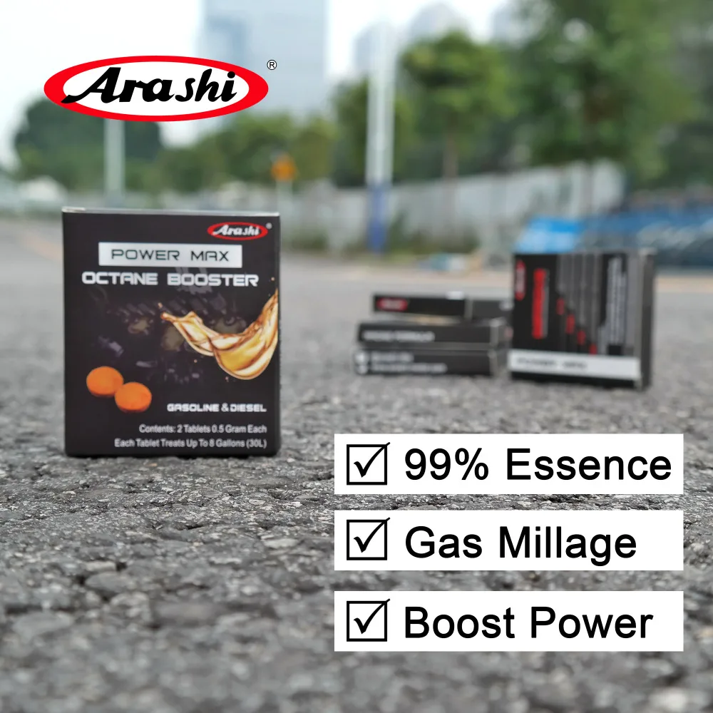 

Arashi Diesel Improver Saver Oil Gas Fuel Additive Cleaner Motorbike Octane Booster Injector Power Max For YAHAMA MT09 MT 09