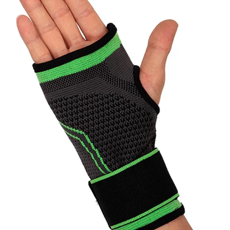 Gym Palm Pad Protector 3D Weaving Pressurized High Elastic Bandage