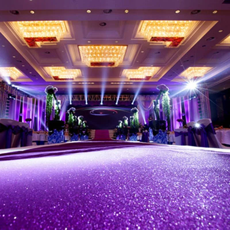 Wedding Party Glitter Carpets Decoration Mariage Shiny Nonwoven Rug