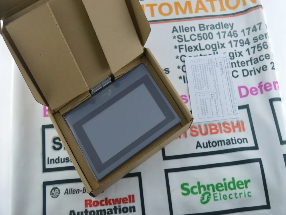 

ET070 : 7 inch eView HMI touch screen panel ET070 with programming Cable&Software, Fast Shipping