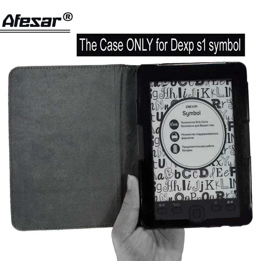 Afesar продукт книга флип-чехол для Dexp s1 символ("-дюймов) читалка карман pu кожаный чехол только