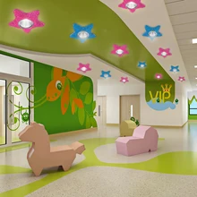 Светодиодные лампы, прожекторы, декоративные встроенные Звездные звезды, средиземноморский фон, настенные светильники, отверстие, светодиодный светильник, LO72117