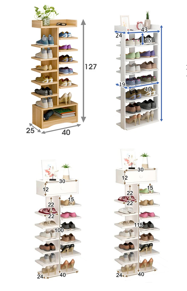 5% полка для обуви простой экономической пространство домашний стеллаж для хранения обуви из общежития простой современный многослойная сборки стойка для обуви