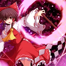 Японское знаменитое Аниме Touhou проект Хакурей reimuspyitual Dream специальный реквизит-имперские кредит