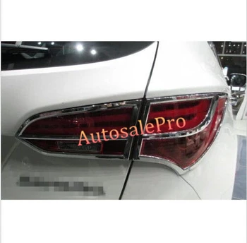 

Chrome Rear Tail Light Lamp Cover Trim For Hyundai Santa Fe IX45 2013 2014 5 seats