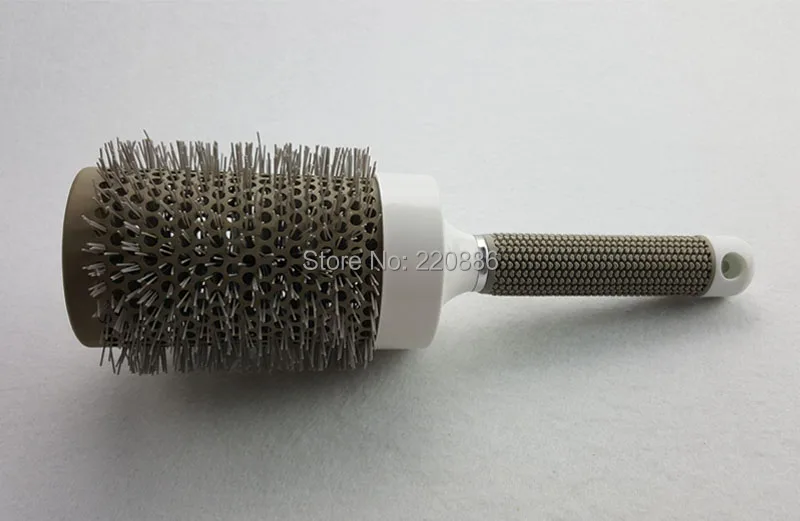 1 шт круглая щетка для волос профессиональная керамическая щетка для волос парикмахерская щетка для укладки GIC-HB504(65 мм