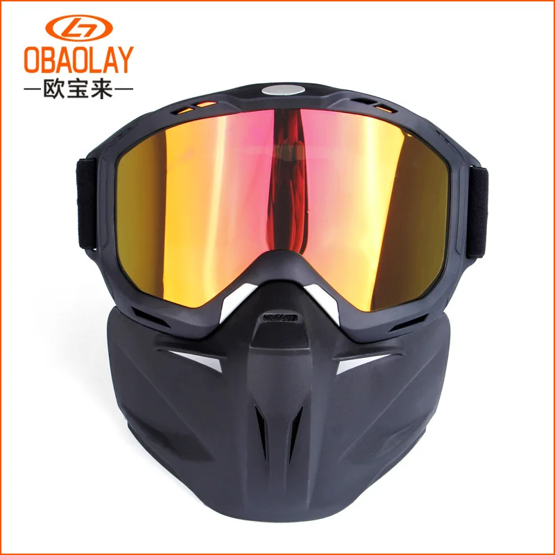 

UV400 protection sand-proof full frame outdoor face Harley mask goggles motorcycle helmet riding cross-country goggles