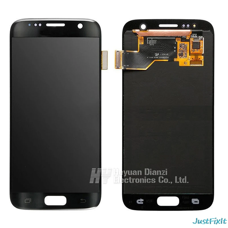 Для SAMSUNG GALAXY S7 G930F G930A ЖК-дисплей сенсорный экран дигитайзер супер Amoled Замена
