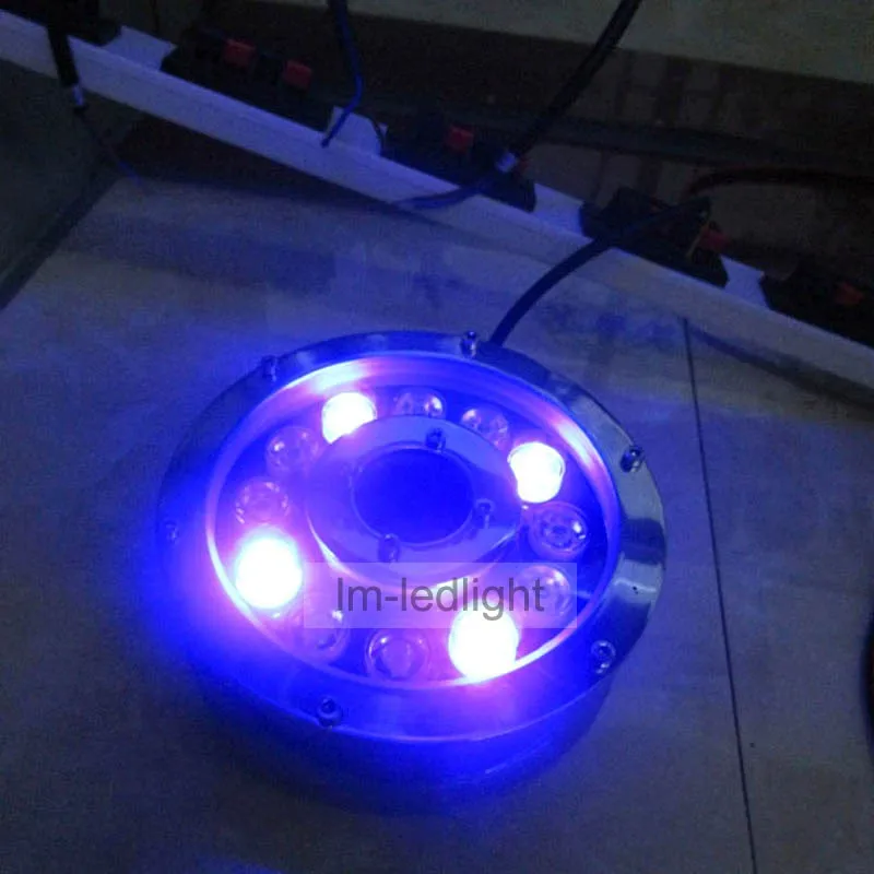 Подводный свет 12 V 12 W IP68 светодиодный освещение фонтаны rgb Теплый/netural/холодный белый Светодиодный прожектор из нержавеющей стали,, 2 шт