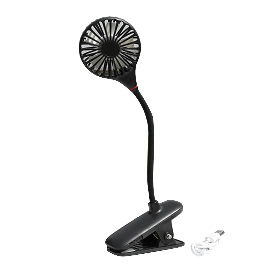 

CARPRIE 2019 New Multi-functional USB Rechargeable Electric Fan Bendable Shaped Clip Mini Fan For Home Office Travel Outdoor
